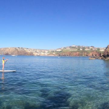 Stand-Up Paddleboarding at Hope Cove